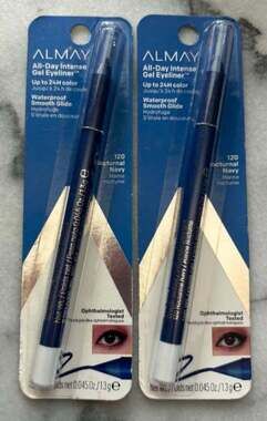 Almay All Day Intense Gel Eyeliner 120 Nocturnal Navy Lot of 2